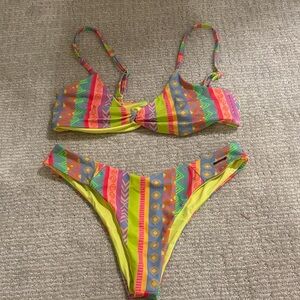 Blackbough Colorful Patterned Bikini